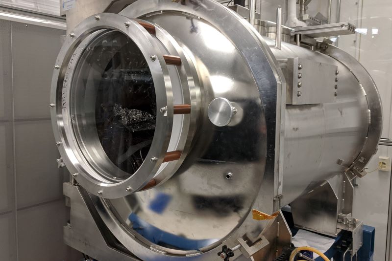 Vacuum Solutions Thermal Vacuum chamber located in the Goddard T2D2 facility